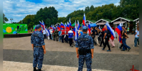 Росгвардейцы обеспечили безопасность праздничных мероприятий в честь Дня Государственного флага России в Подмосковье - Росгвардия