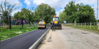 В Подольске в рамках губернаторской программы «Пешком» обновили тротуар - ТК Кварц