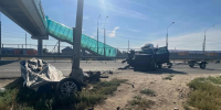 Под Волгоградом «Шевроле Тахо» врезался в столб на трассе, пострадал ребенок - Родной город Волгоград