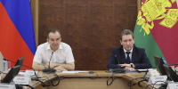 На совещании под руководством губернатора Кубани Вениамина Кондратьева и начальника регионального Управления ФСБ России Леонида Михайлюка говорили о необходимости принять исчерпывающие меры безопасности в школах, колледжах и техникумах края / ФОТО ГЕННАДИЯ АНОСОВА. - Газета Авангард