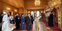 Епископ Мефодий совершил молебен в Покровском храме с. Старый Кувак - Альметьевская Епархия