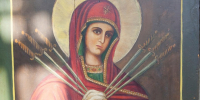 Икона Владычицы нашей Богородицы и Приснодевы Марии «Семистрельная» - одна из святынь Старого Собора - Саранская епархия