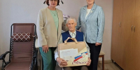 95-летний юбилей отметил труженик тыла Андрей Антонович Вибе - Минсоцзащиты Алтайского края