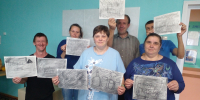 Мастер‑класс «Рисование углём» 0 - Полысаевская ЦБС
