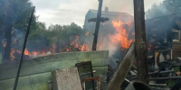 пожар в сарае - Петрозаводск говорит