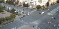 После ДТП со скорой в центре Челябинска госпитализировали девушку - Вечерний Челябинск