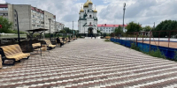 территория у Храма всех святых - Администрация г. Рубцовск