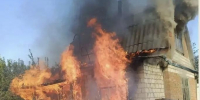 В орловском СНТ пожар уничтожил дачный дом - Орловский Вестник
