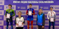Воспитанник СШОР "Клевченя" Егор Хромин (тренер Елена Комаровская) - победитель соревнований среди юношей до 17 лет на дистанции 1500 метров. Фото предоставлено СШОР "Клевченя" - Газета Алтайский спорт