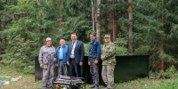 На мемориальном комплексе «Лесникам-партизанам» ведутся работы по установке стелы «Счастье не за горами, а в работе с лесниками» - Управление лесами
