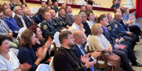 Железногорский благочинный посетил открытие всероссийских соревнований по пожарно-спасательному спорту - Епархия