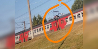 Воронежцы заметили школьника-зацепера на крыше электрички - ГТРК Воронеж