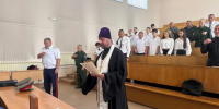 Священник посетил открытие ресурсного грантового центра в Енисейском казачьем войске - Епархия