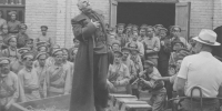 НВ-1115 Съемки фильма Тихий Дон. Штокман и С.А. Герасимов. 1956 г. - Музей-заповедник М.А Шолохова