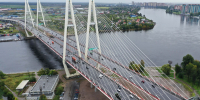 Ограничения движения на Вантовом мосту сняли в ночь на 27 августа - Neva.Today