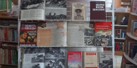 Библиотекари организовали выставку-память «Огненная дуга» - Никольский район