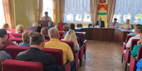 Cессия  Клинцовского районного Совета  народных  депутатов. - Клинцовский район