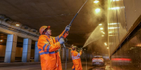 Более 100 транспортных тоннелей промоют в Москве перед Днем города - Правительство Москвы