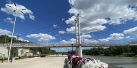 Ремонт пешеходного моста через Урал в Оренбурге близится к завершению - ProOren.Ru