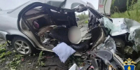 18-летний водитель столкнулся с грузовиком на трассе в Бурятии - Infpol.Ru