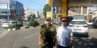 В Краснодаре на городских АЗС дежурят инспекторы ДПС и казаки - Югополис