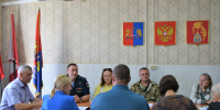 Встреча с председателями уличных комитетов и территориальных общественных самоуправлений. - Южский район