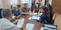 В Ейске полицейские и журналисты обсудили вопросы подготовки ко Дню знаний и новому учебному году - Администрация г. Ейска