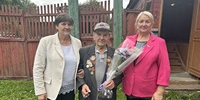 В Савинском районе поздравили жителя с 94-летием. - Савинский район