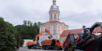 На территории Александро-Невской лавры завершилась реконструкция водопроводных сетей - Spbdnevnik.ru