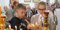Молебны на начало учебного года в Христорождественском кафедральном соборе города Уварово - Уваровская епархия