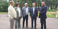 Парк у Центра культурного развития Красавино становится современнее - Единая Россия
