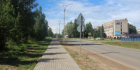 В Окуловке обновили пешеходную зону на улице Магистральной - Новгородское областное телевидение