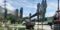 В селе Кикуни Гергебильского района заменят 15 опор ЛЭП - Министерство энергетики и тарифов