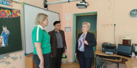 Глава Лухского муниципального района  совместно с начальником отдела образования посетили образовательные учреждения района. - Администрация