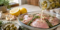 Рассол от оливок больше не выливаю: заливаю им курицу на час — вкус совсем другой - Prochepetsk.ru