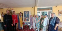 Икону «Явление Христа Спасителя в Элисте» встретили в Ики-Буруле - Интернет-газета Степные вести