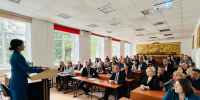 В ВОСТОЧНОМ-СИБИРСКОМ ФИЛИАЛЕ РГУП ИМ. В.М. ЛЕБЕДЕВА (Г. ИРКУТСК) РЕКТОР УНИВЕРСИТЕТА ОЛЬГА НИКОЛАЕВНА ТИСЕН ПРОВЕЛА СОБРАНИЕ ТРУДОВОГО КОЛЛЕКТИВА - Российский государственный университет правосудия