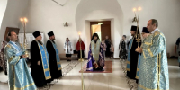 Всенощное бдение в Никольском кафедральном соборе накануне Успения Пресвятой Богородицы - Ардатовская епархия