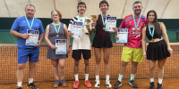 Смешанные пары заняли весь теннисный пьедестал - SportUs.Pro