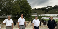 Глава Табасаранского района проинспектировал благоустройство сквера в Хучни - Голос Табасарана