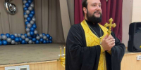 Молебен перед началом учебного года в школе села Глядково - Касимовская епархия