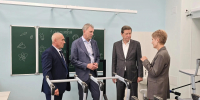 Жуков и Артемов оценили ремонт омской гимназии № 88 и посетили Спартакиаду народов России - СуперОмск