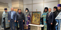 Тихвинскую икону Божией Матери привезли из Ленобласти в Москву - 47Channel.Ru