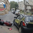 Байкер столкнулся с саратовским такси и отправился в больницу - ИА Взгляд-инфо