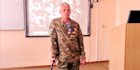 Реальные истории мужества: студенты первого курса ФВО встретились с ветераном боевых действий Бусиным В.И. - Технологический институт