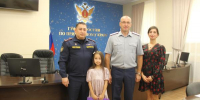 Начальник ГУФСИН России по Приморскому краю поздравил детей сотрудников с началом учебного пути - УФСИН