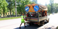Дороги в Луговом и Решме остаются без разметки - 168.Ru