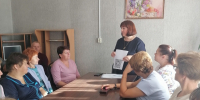 Встреча с председателем ТИК Грибковой Г. В. - Центр соцобслуживания населения