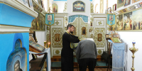 В праздник Успения Пресвятой Богородицы в исправительной колонии №7 УФСИН России по Тульской области прошло богослужение - УФСИН