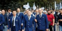В Новокузнецке состоялся парад «Шахтёрское братство Кузбасса» - Управление культуры